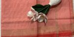 ORG PINK PALLU